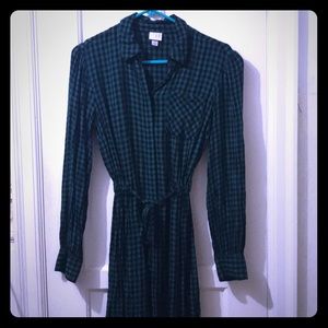 Green Plaid Shirt dress from a*new*day